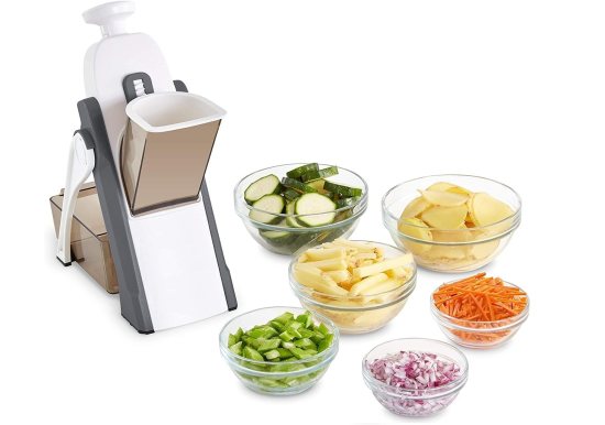 Multifunctional vegetable shredder