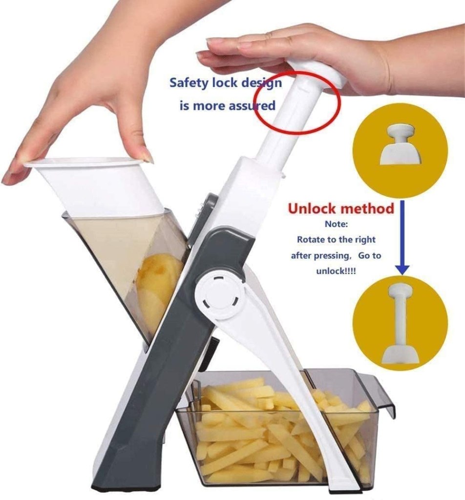 Multifunctional vegetable shredder